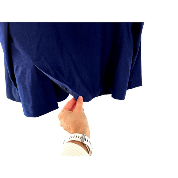 NWT  JCREW TALLEGNO 1900 NAVY WOOL SUIT BLAZER - Picture 7 of 12